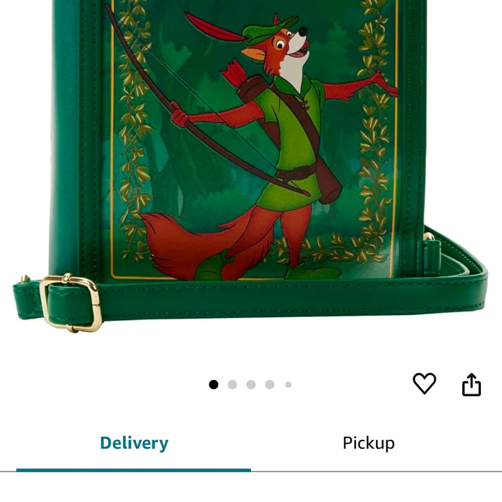 Green Robin Hood Themed Women's Bag